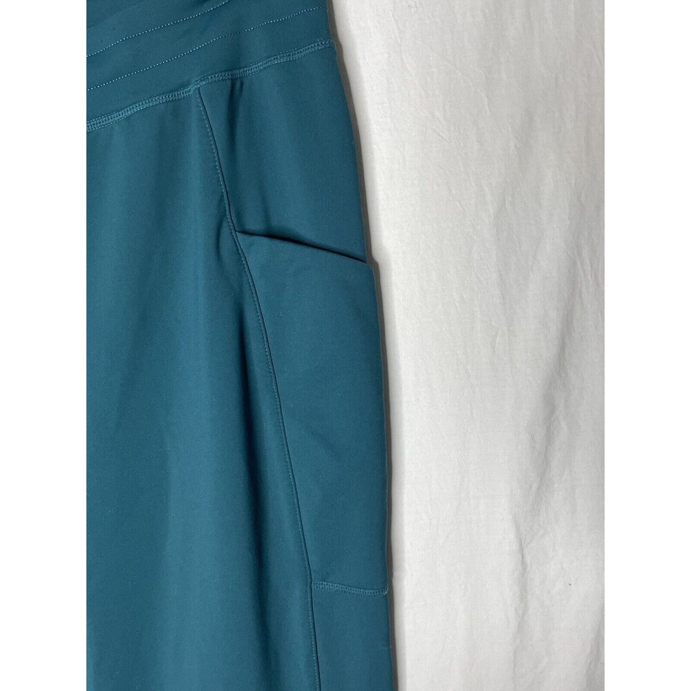 Fabletics Plus Size Jogger Women's 1X Teal Lightweight Performance w/Pull String - Picture 2 of 8